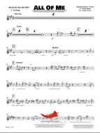 All Of Me (Michael Buble) Alto Sax (for Tenor Sax) 4 Horn Trumpet II
